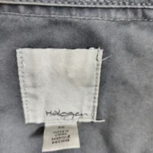 Halogen Grey Hooded Faux Fur Trimmed Parka Women's